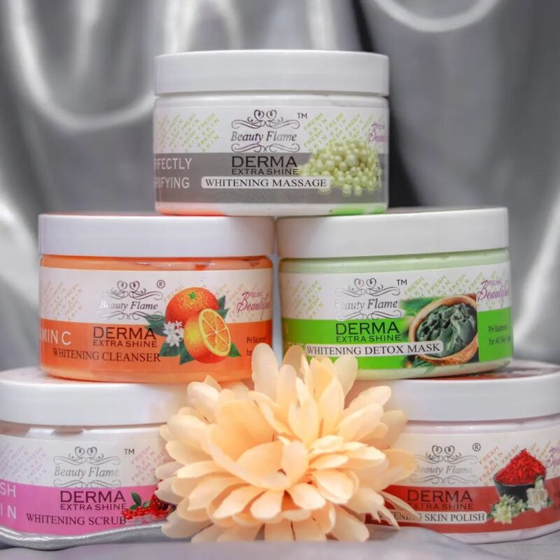 Beauty Flame  Derma Extra Shine 5 step Slaoon Pack